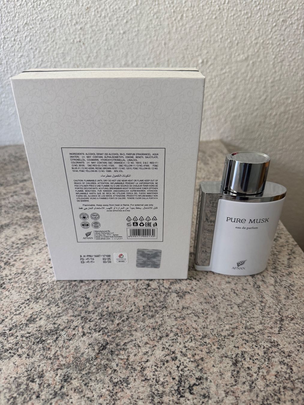 Profumi & Eau de Toilette: Afnan Pure Musk edp 100ml – Nuovo (secondo la descrizione) da Frenkendorf venduto da autodiscount4123 3