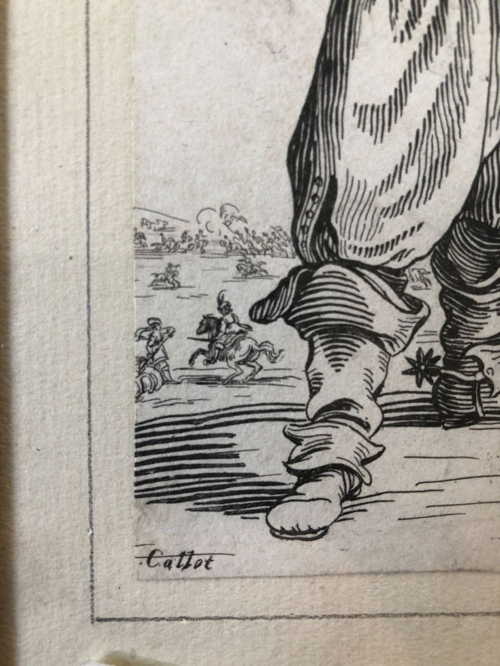 Foto & Immagini: Jacques Callot: Soldat mit Federhut – Usato da Basel venduto da sebmac 2