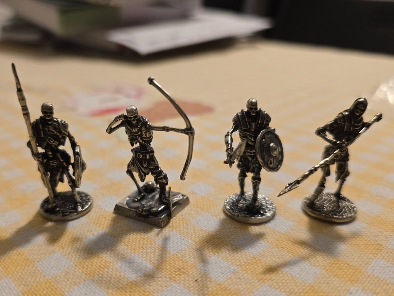 Statuette: Skeleton Metal Miniature d&d dnd – Nuovo (secondo la descrizione) da Rüschlikon venduto da lordgara