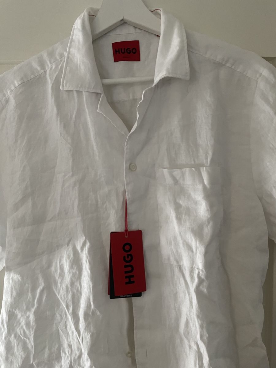 Hugo Boss Hemden: Hugo Boss Leinenhemd – Neu und originalverpackt aus Zürich von the_sj2d 1