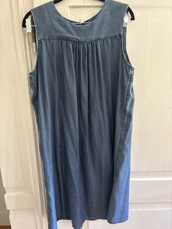 Esprit Jeanskleid Gr. 42 Damen Sommerkleid Kleid hellblau 