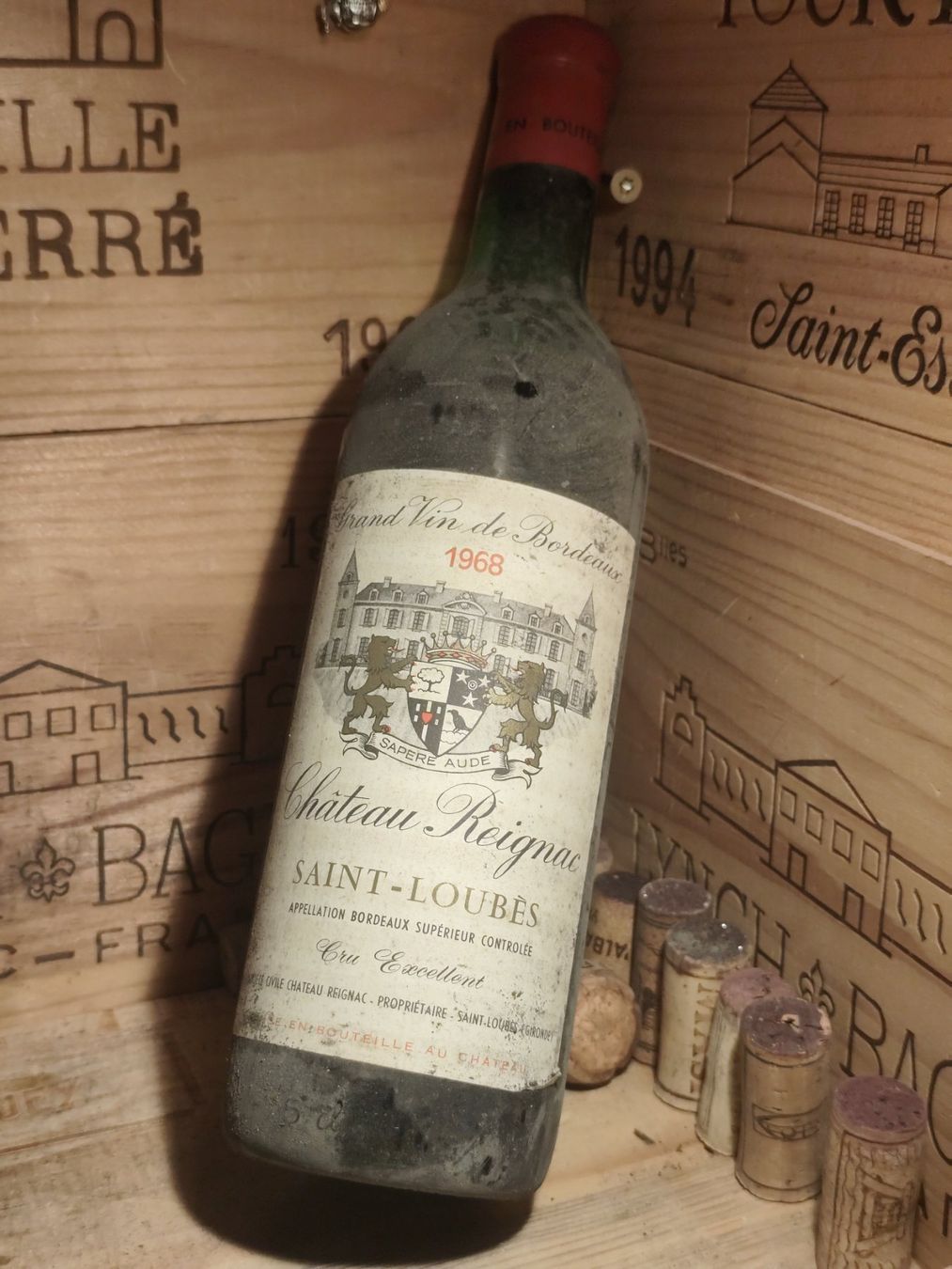 Vino: 1968 Chateau Reignac Cru Excellent – Usato da Büsserach venduto da Vintage-vins