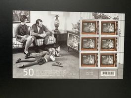 2019 Kleinbogen ** 50 Jahre Mondlandung ZN 1738  postfrisch