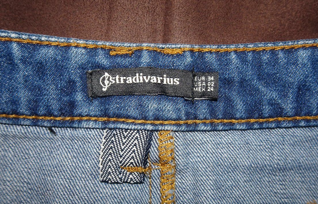 Stradivarius Gonne: Jupe en jeans Stradivarius taille 34 – Usato da Châtelaine venduto da Gio54321 3