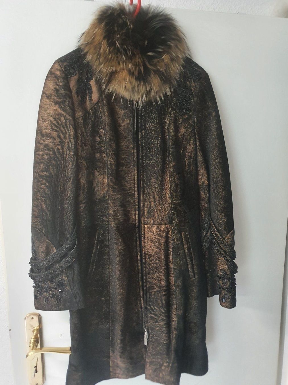 Cappotti: Leder/Lammfellmantel Gr. 38 – Nuovo (secondo la descrizione) da Basel venduto da lilavintage