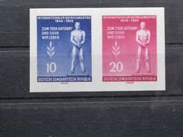 DDR 1955 Befreiung Faschismus aus  Block 11**