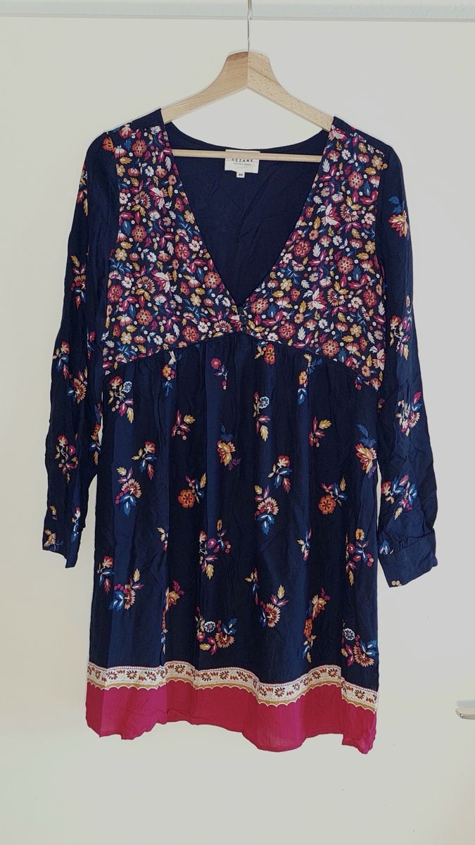 Sezane Vestiti: Robe Sézane noire, bleue et rouge, taille 36 – Usato da Épalinges venduto da lola_vp_99 1