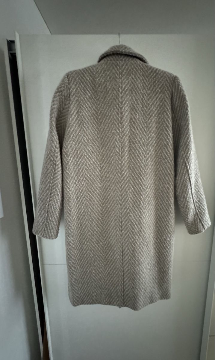 Vila Cappotti: VILA Wollmantel Gr.34/S, Beige – Nuovo (secondo la descrizione) da Luzern venduto da anavuk 1