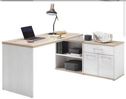 Bürotisch mit Schrank