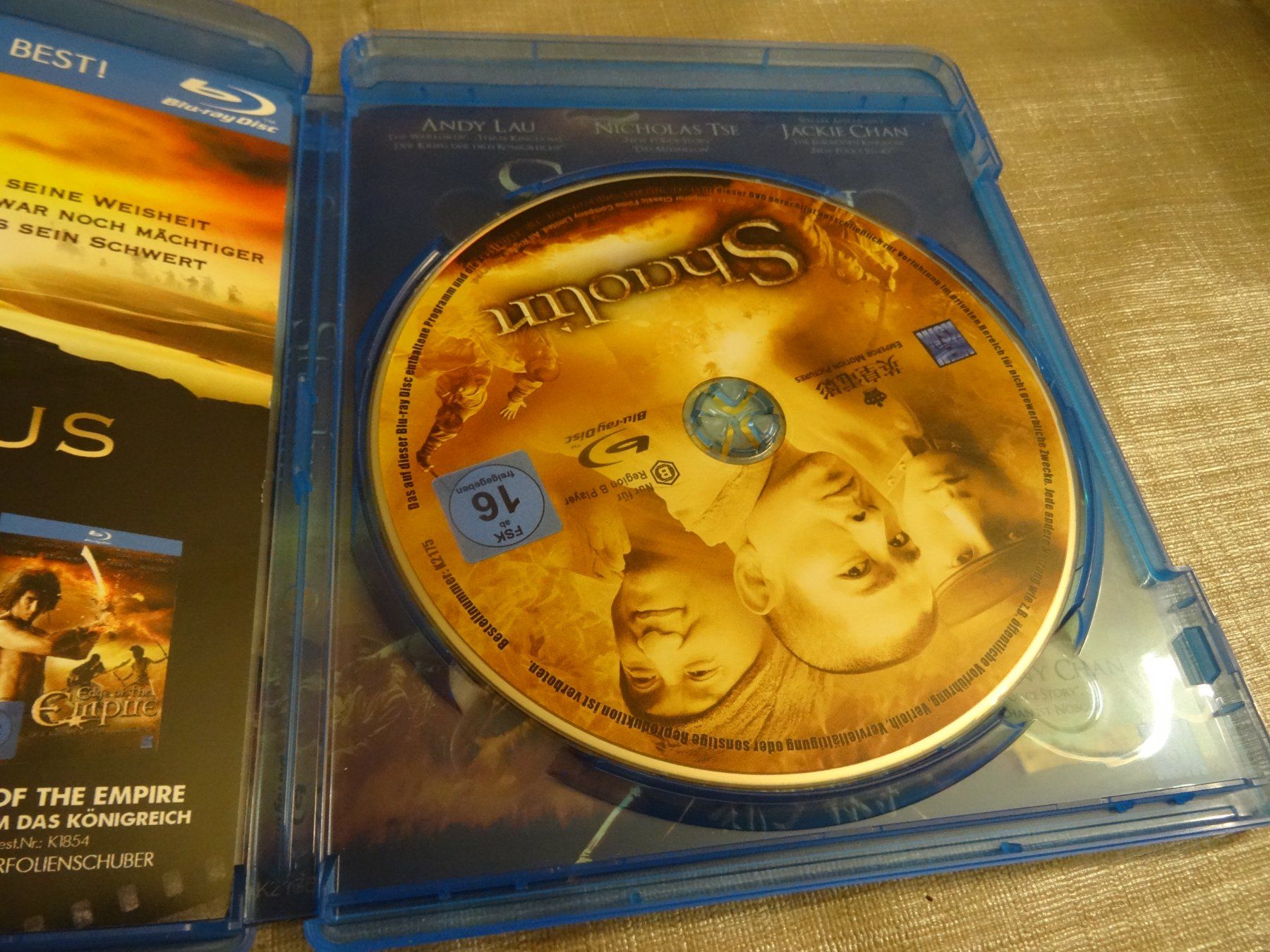 Alle DVDs: Shaolin - Actionfilm mit Jackie Chan BLU-RAY – Gebraucht aus Olten von Disc-Verkauf 1