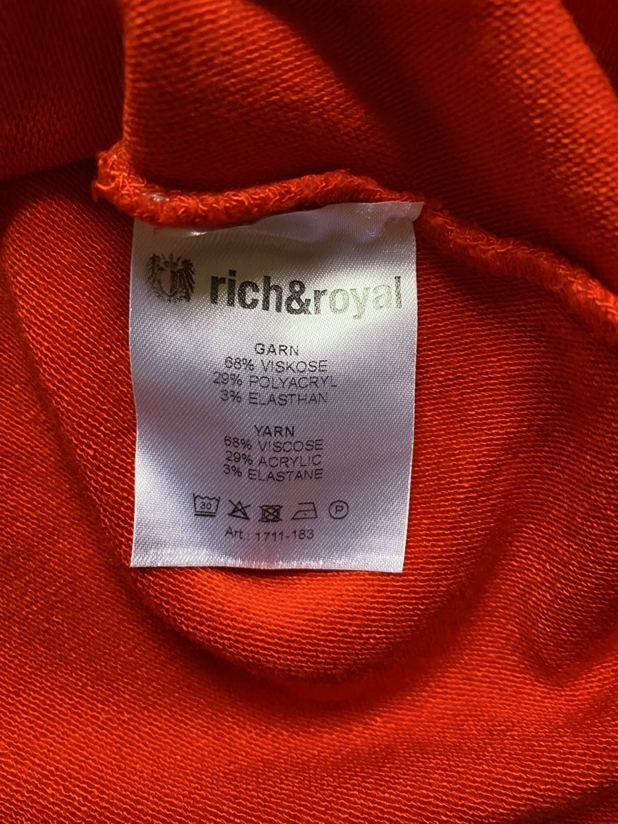 Rich & Royal Maglioni & Felpe: Roter Pullover von rich&royal – Usato da Zürich venduto da fantasia69 4
