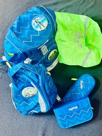ganzes SET ERGOBAG blau