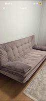 Bettsofa GHOST – Rosa/Velours – Sehr guter Zustand