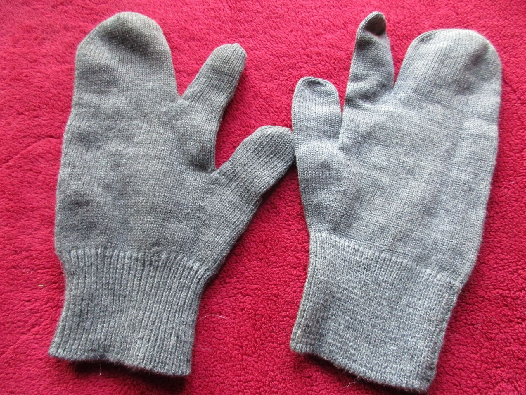 Schweizer Armee Armi bianche: Handschuhe (B) – Usato da Bowil venduto da vifi01 1