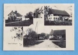 Les Cullyes - Vue du Village -  Post Oron - 1913
