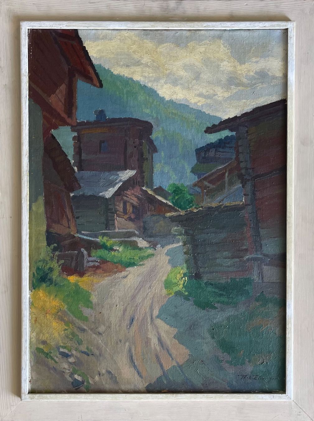 Dipinti: Elmiger Robert (1868-1922) – Usato da Grosshöchstetten venduto da Perle1951