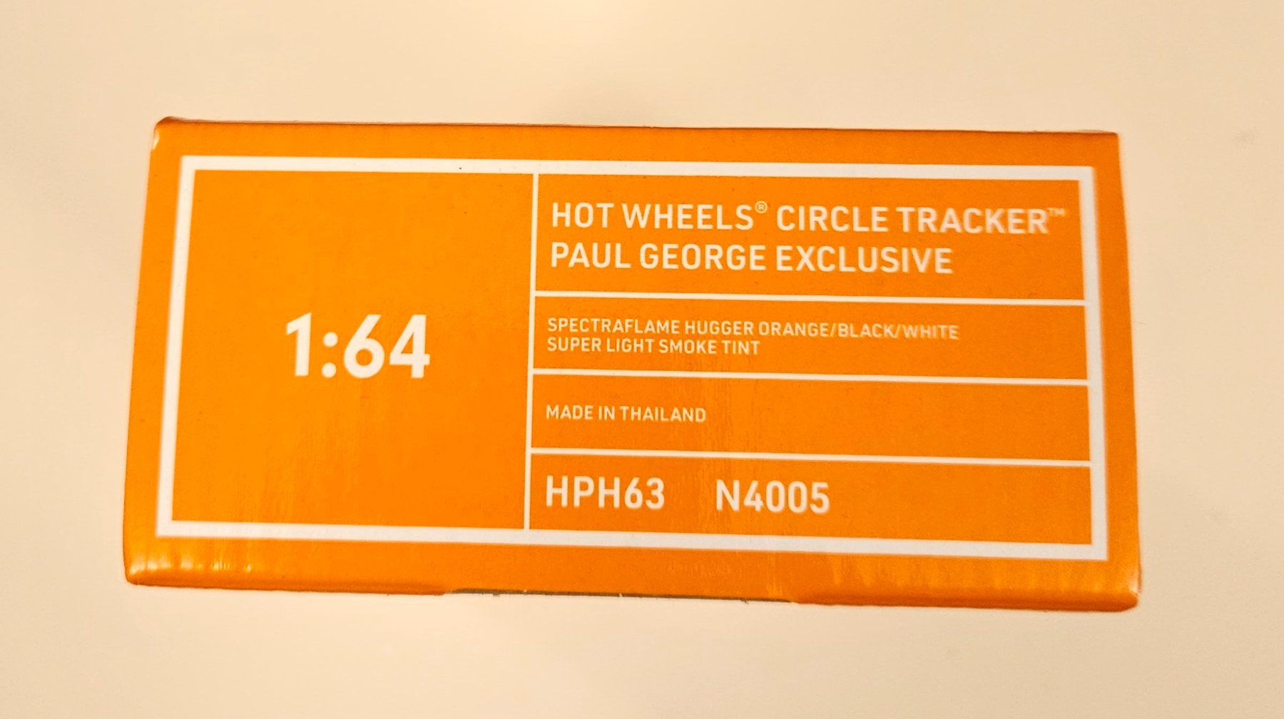 Hot Wheels Modellini d'auto: Hot Wheels Nike Paul George Circle Tracker – Nuovo e nell'imballaggio originale da Regensdorf venduto da 8Collect 4