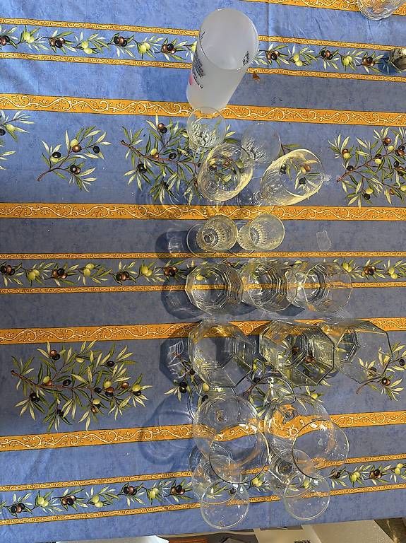 Bicchieri: Lot de verres en verre transparent – Usato da Bôle venduto da jes_987t