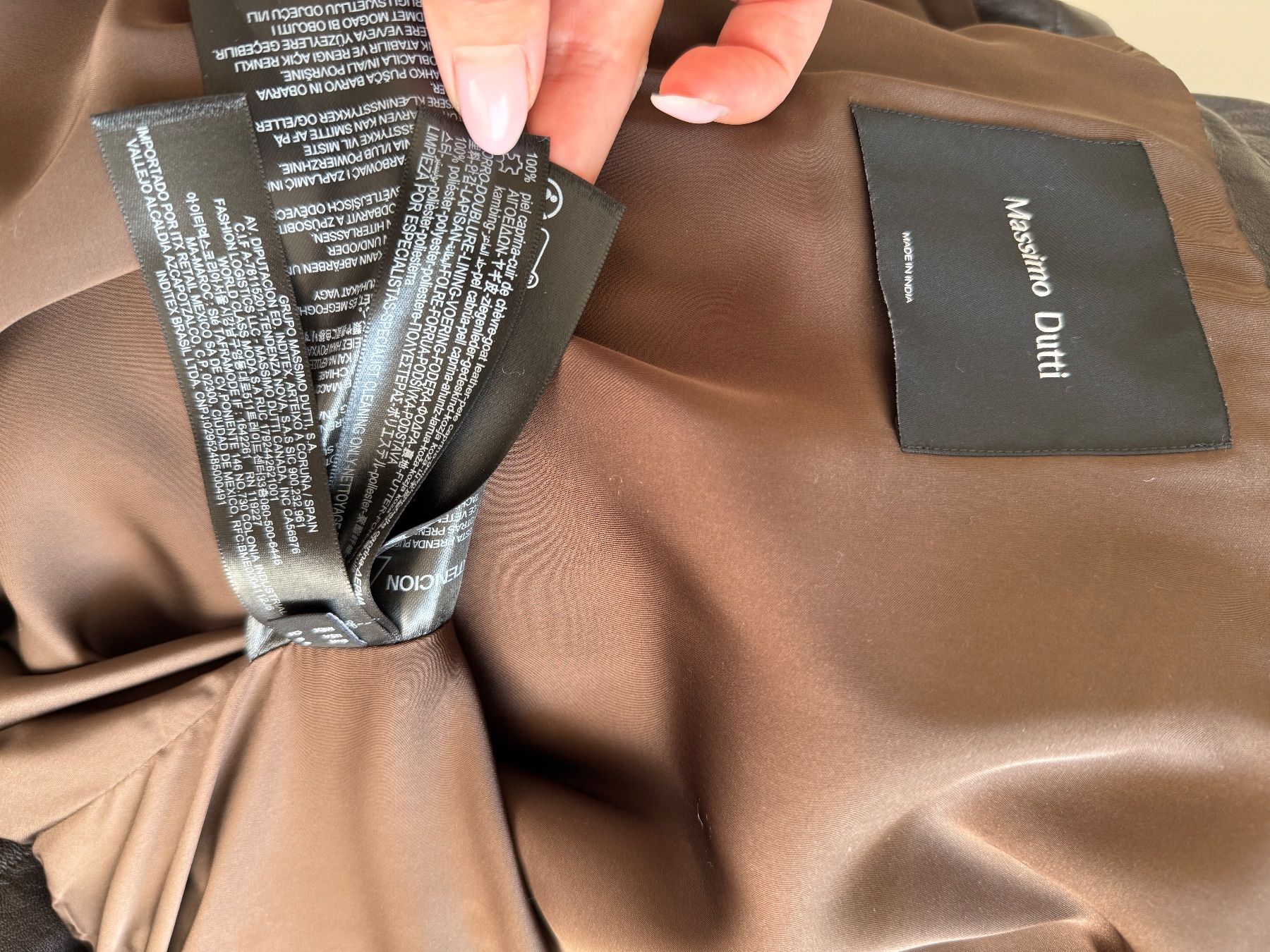 Massimo Dutti Giacche: Massimo Dutti leather jacket chocolate brown – Usato da Schindellegi venduto da Kar_5zrb 4