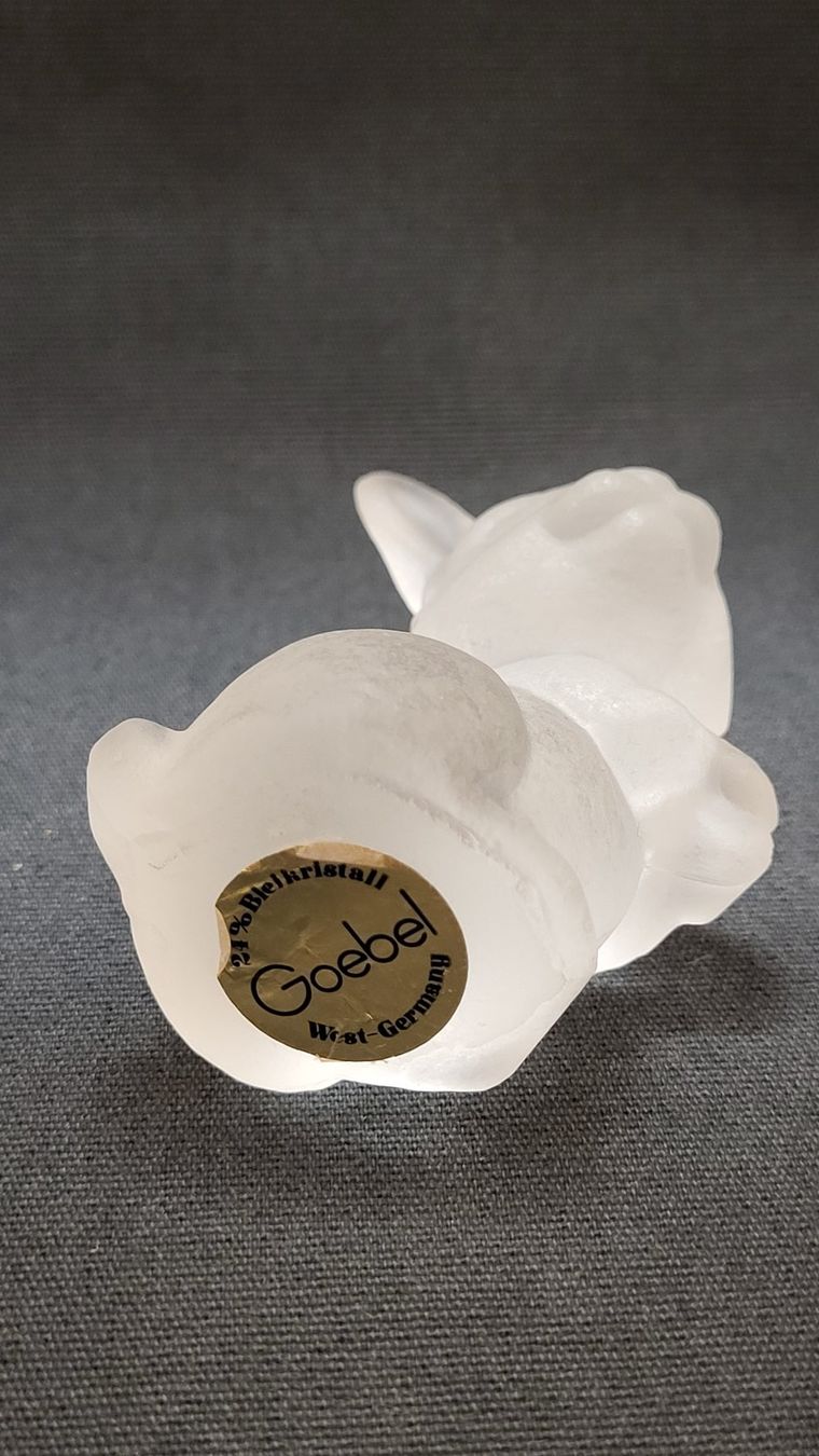 Statuette: GOEBEL-Hase Samtglas Kaninchen – Usato da Basel venduto da spinne02 7