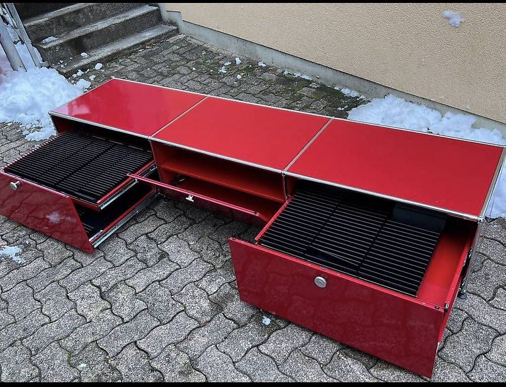 USM Mobili TV: USM Haller Sideboard Rot 1x3 – Usato da Dietikon venduto da Kumar_Occasionen 5