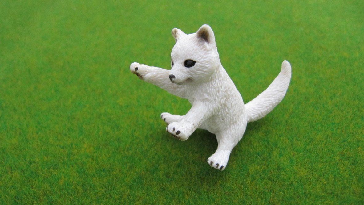 Schleich Giocattoli: Schleich Tierfiguren: Polarwölfe – Usato da Brunnen venduto da Kiwiland1 3