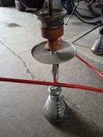 Shisha Wasserpfeife Amy mit rotem Schlauch gebraucht