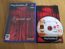 Videospiel Resident Evil 4 für PlayStation 2 PAL Version