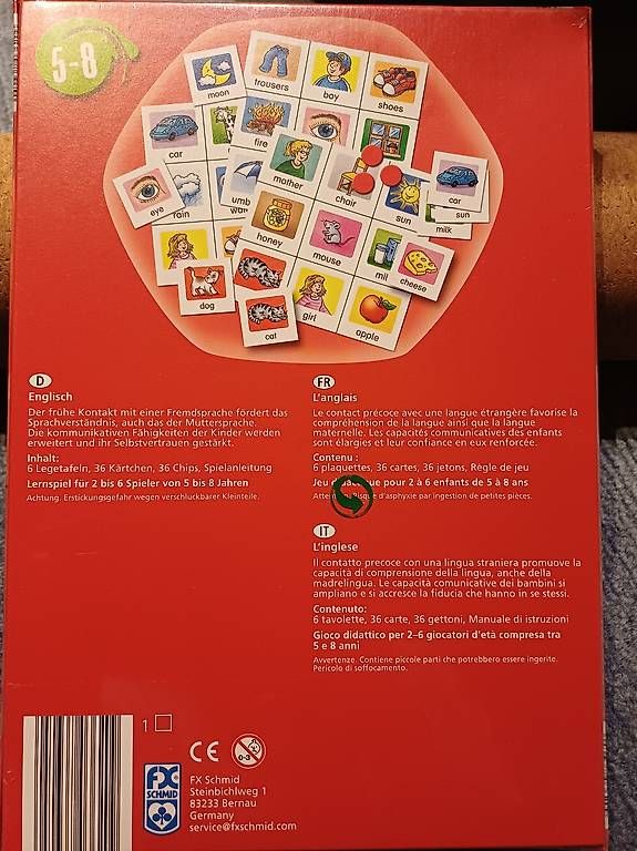 Spiele: Lernspiel Englisch  – Gebraucht aus Hallwil von Ursina83 1