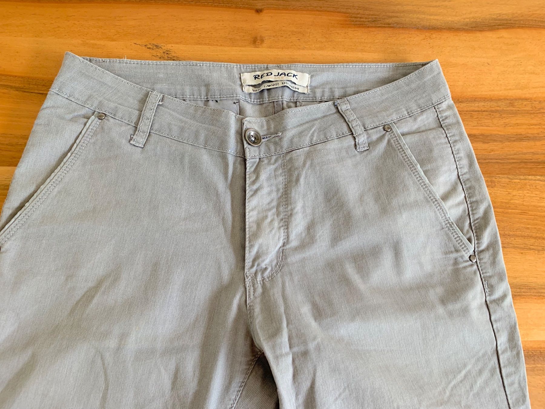 Pantaloni: Red Jack Jeans leichte Stoffhose Grösse 34/48 – Usato da Meiringen venduto da Jackwashere 1