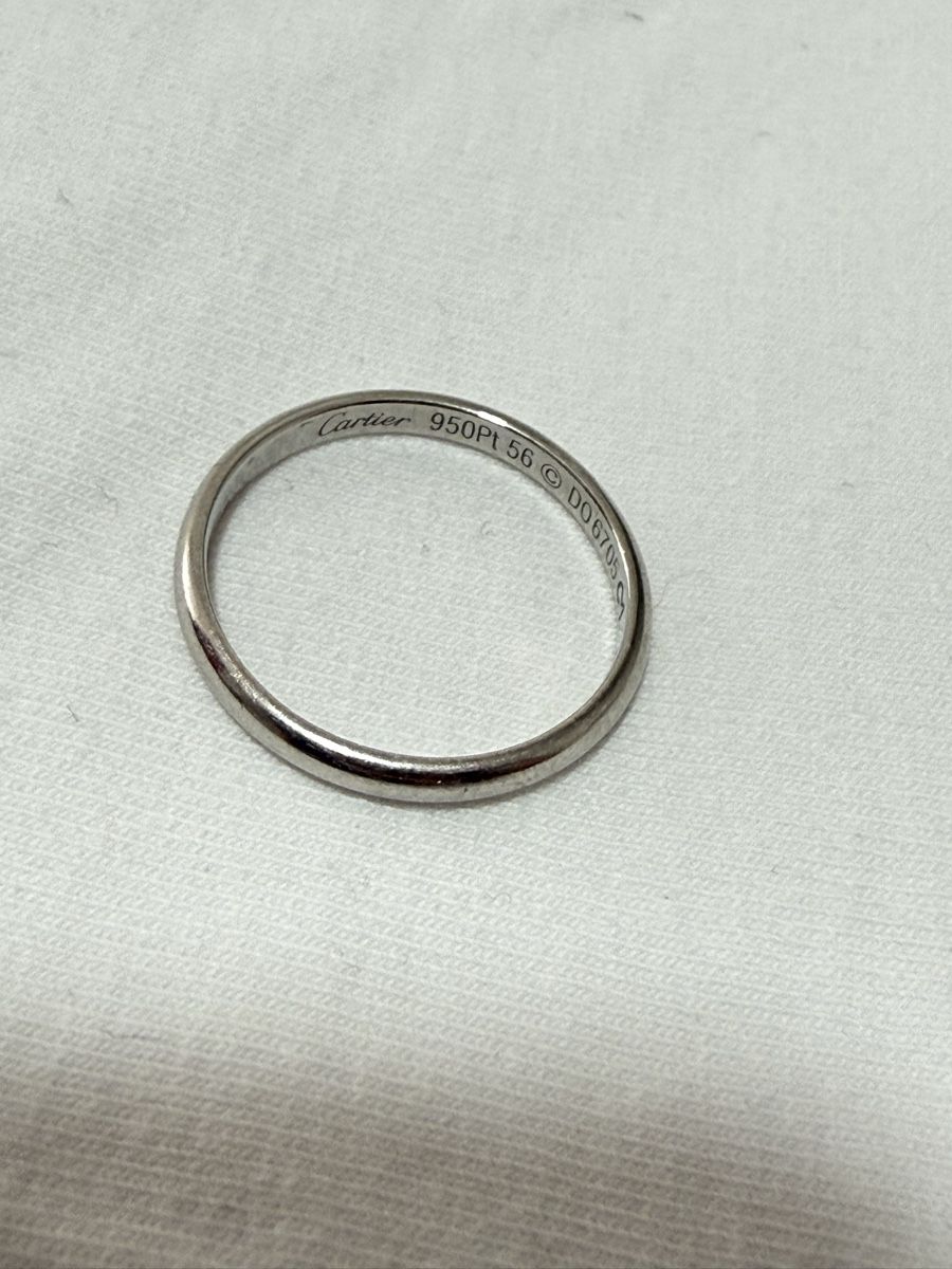Cartier Anelli: Cartier Ring Platin Grösse 56 – Usato da Frauenfeld venduto da mulo12345 1