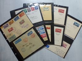 Lot ++ Interessante Schweizer Flugbeleg-Sammlung ab 1923