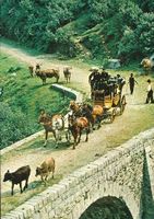 S. GOTTARDO CAMERLATA Dilligenza del Gottardo, Postkutsche