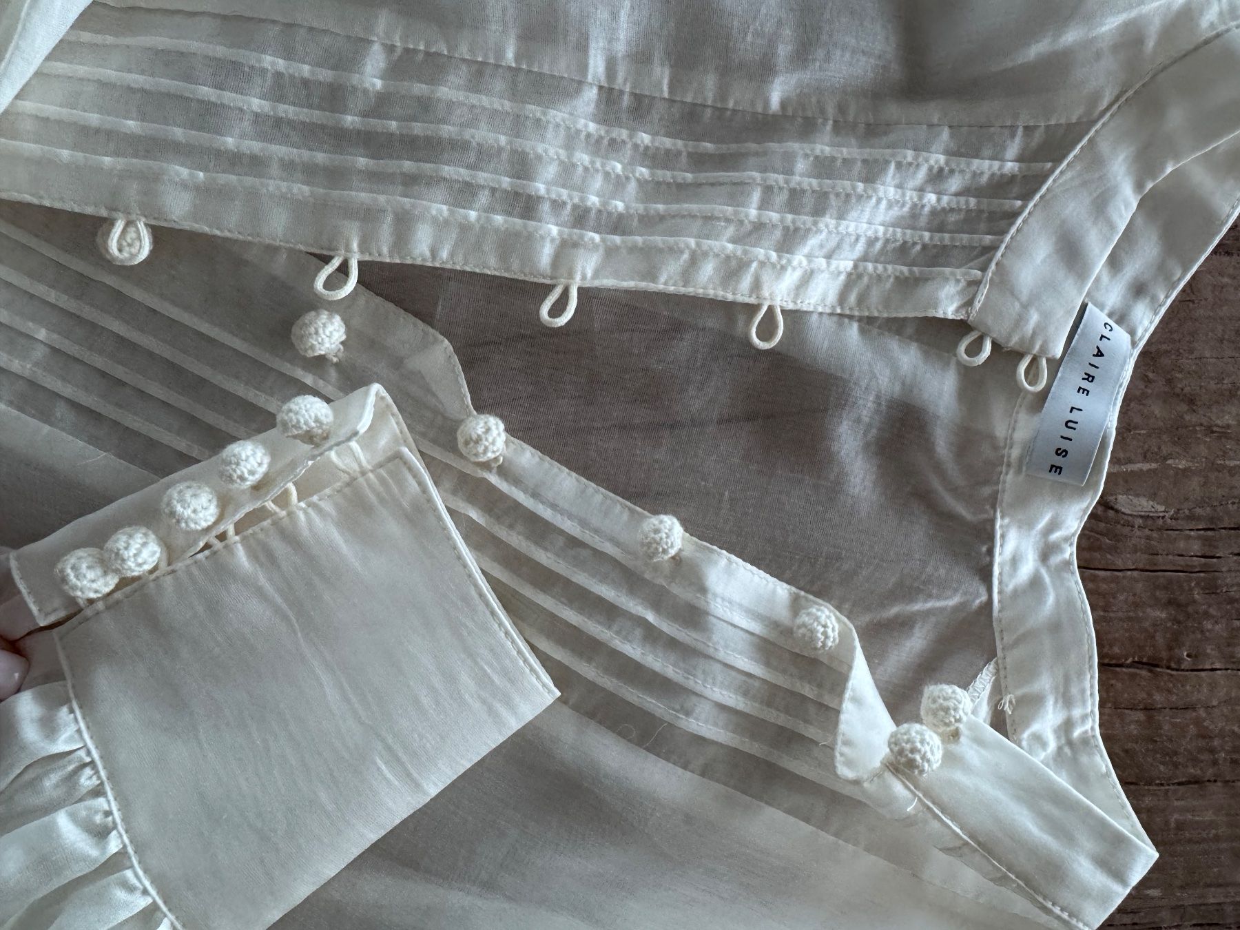 Camicette: Claire Luise Hemdbluse mit Knopfleiste – Usato da Altendorf venduto da n.langenbach 2
