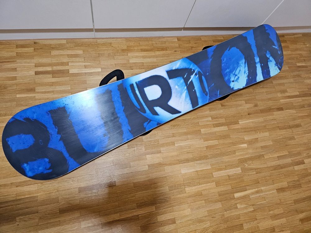 BURTON CLASH 155,V-Rocker mit NEUWERTIGE BURTON CUSTOM Gr. M