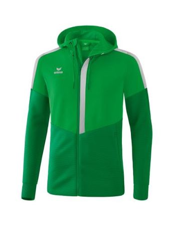 Erima Squad Trainingsjacke mit Kapuze - fern green/smarag...