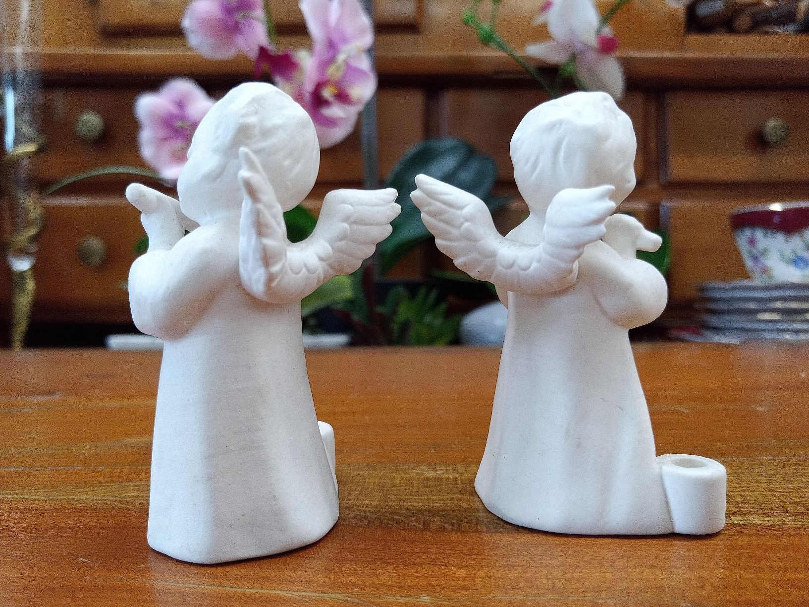 Statuette: 2x Goebel Engel mit Querflöte  – Usato da Reiden venduto da Zofi-Brocki 1