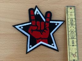 Devil Horns Patch Aufnäher Sticker 14