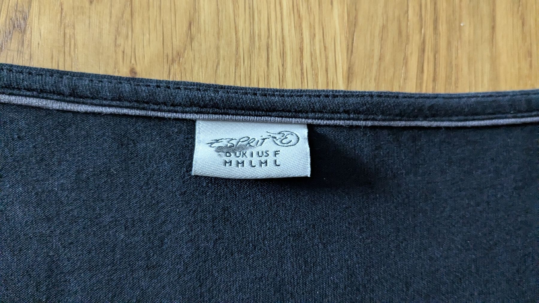 Esprit Vestiti: Esprit Kleid, schwarz, Gr. M, Langarm  – Usato da Belp venduto da Beatrice6311 2