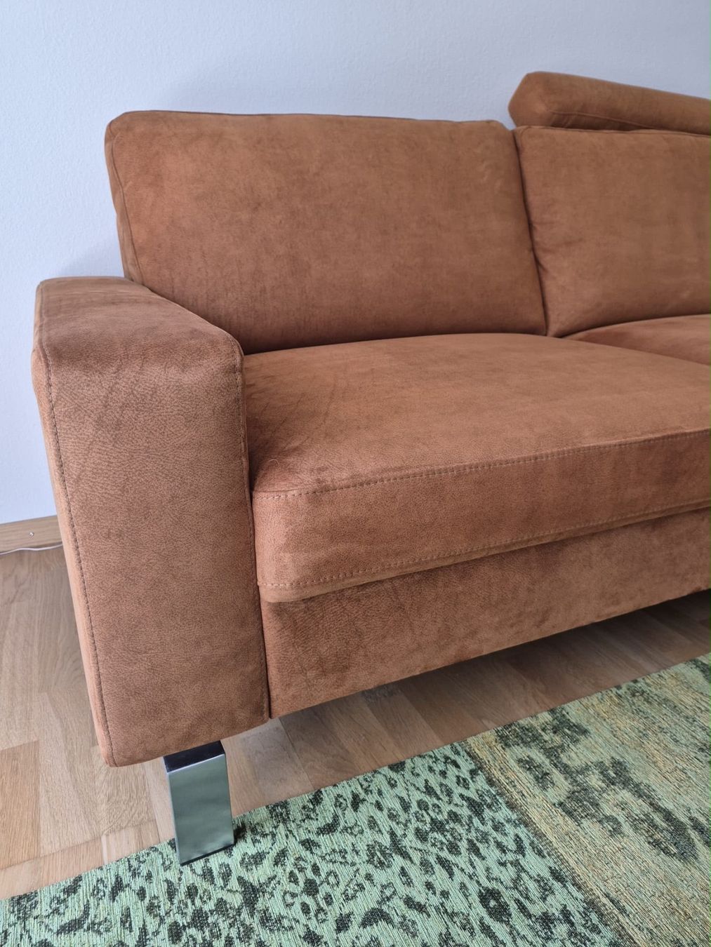 Sofas: Ecksofa, Microfaser – Gebraucht aus Wangen an der Aare von nightblue3 2