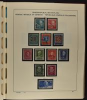 SAMMLUNG BUNDESREPUBLIK 1949-83, GESTEMPELT, Schaubekalbum