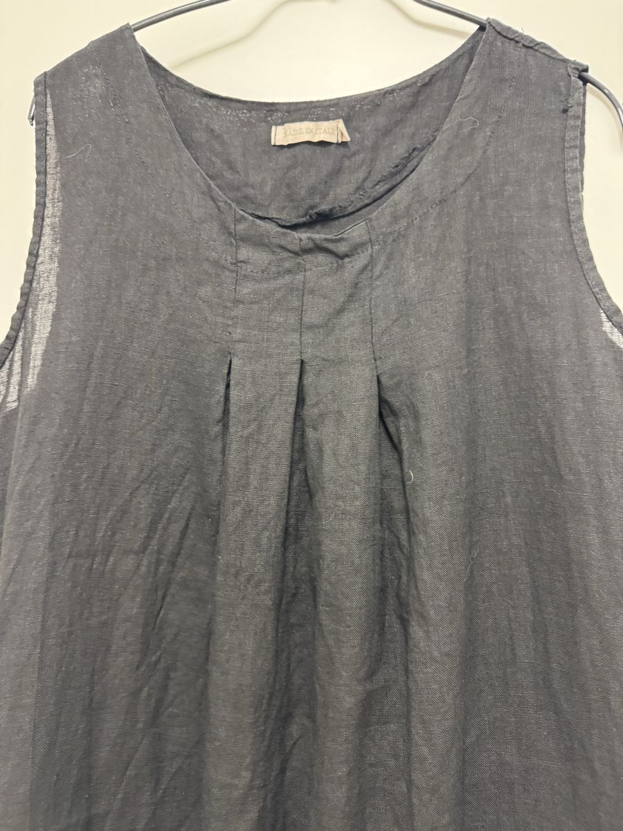 Vestiti: Leinen Sommerkleid, Gr. L, – Nuovo (secondo la descrizione) da Haldenstein venduto da nicB74 3