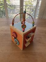 Motorikwürfel aus Holz