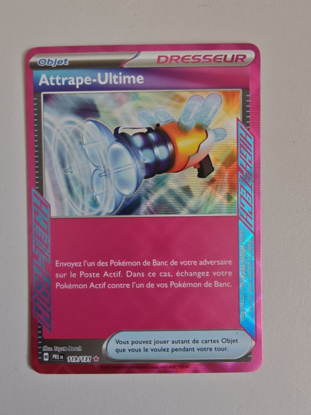 Pokémon Carte collezionabili: Attrape-Ultime (119/131) Evolution Prismatic - PRE fr – Usato da Cormondreche venduto da pajojo