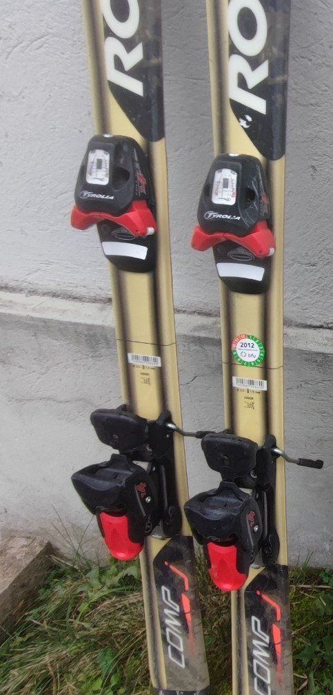 Rossignol Skis: Rossignol Comp Kinder-Ski Alpin inkl. Bindung 115cm – Gebraucht aus Mosnang von KurtHe 2