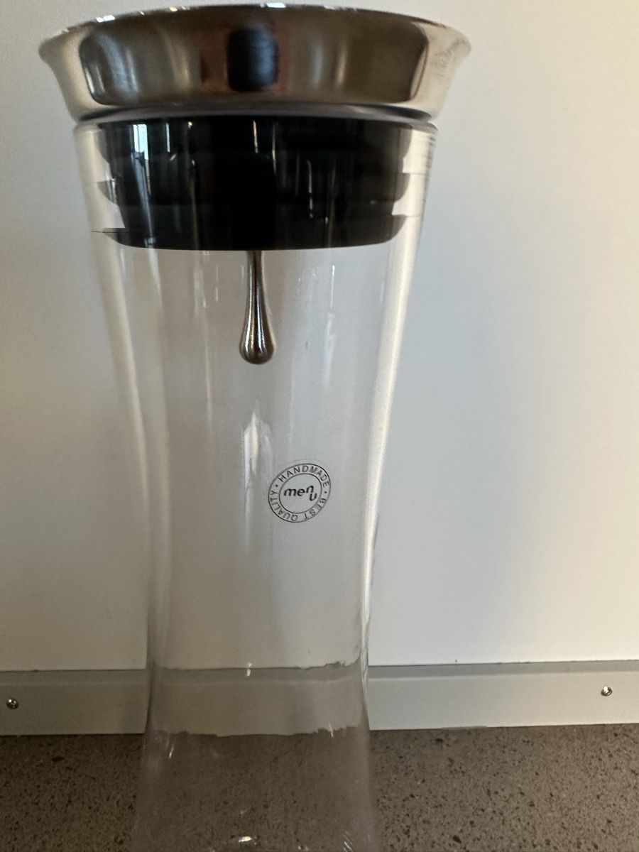 Caraffe: Menu Karaffe Wasserkaraffe Glas 1.3 Liter Top Zust.  – Usato da Zürich venduto da top_fj7h 1