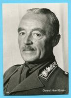 Karte Truppenführer 1939/45 - General Henri Guisan