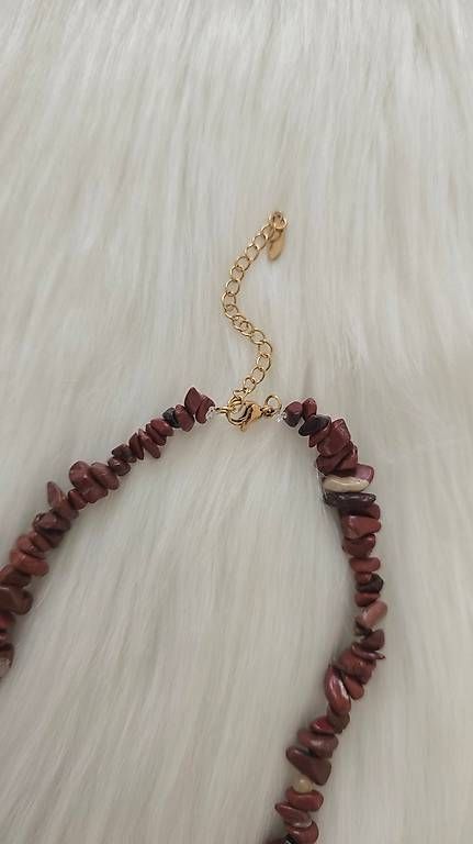 Catenine: Collier jaspe rouge arbre de vie – Usato da Cheseaux-Lausanne venduto da Ana_Gandarinho 1