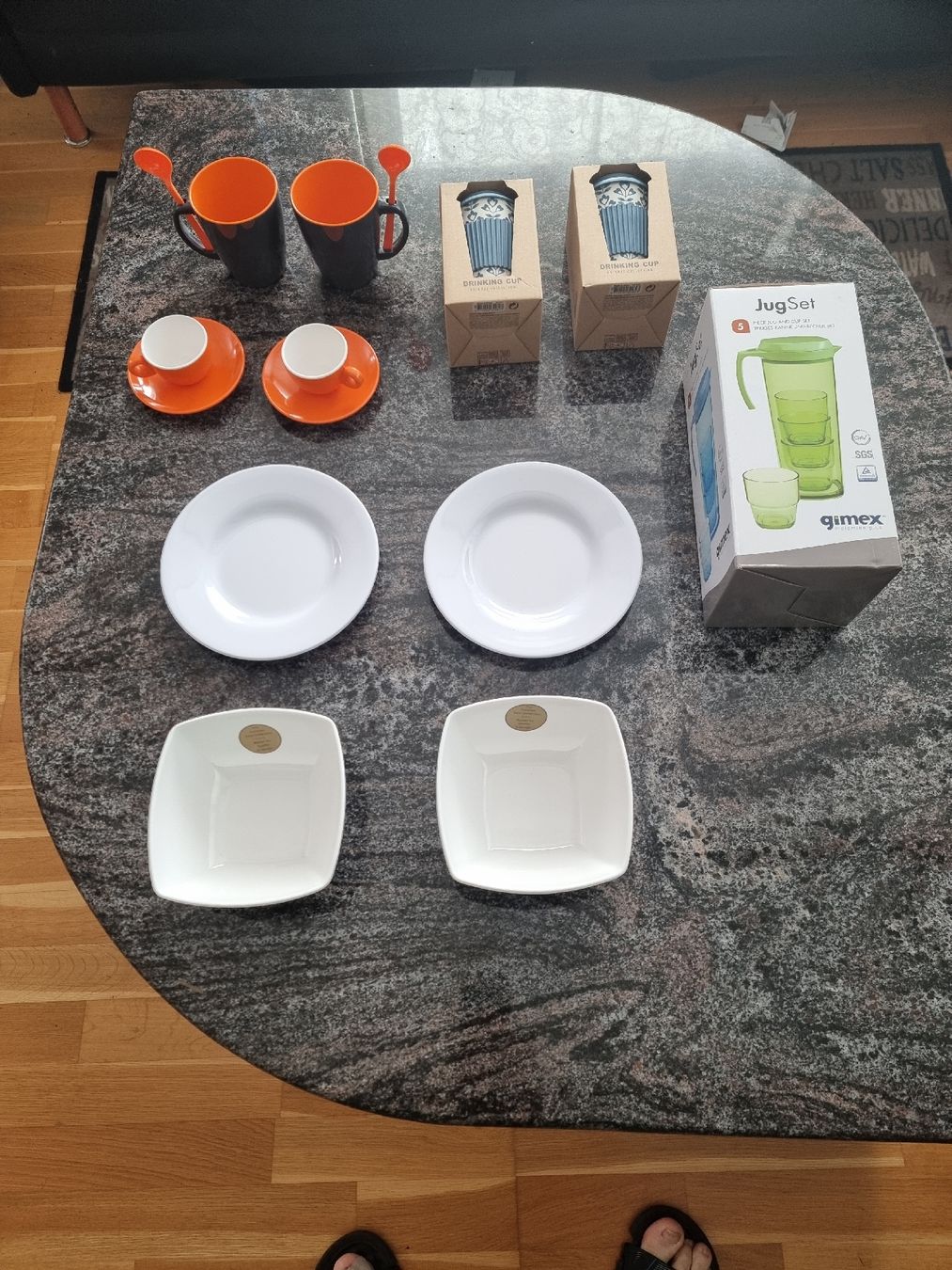 Set di piatti: Sommer-Geschirr-Set  – Nuovo (secondo la descrizione) da Wila venduto da Datalog 1