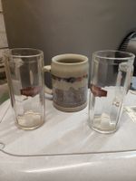 Bierkrug und Biergläser Set (5-teilig) Hürlimann